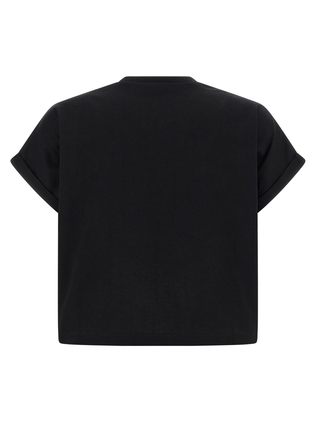 Camiseta Balmain de algodón negra