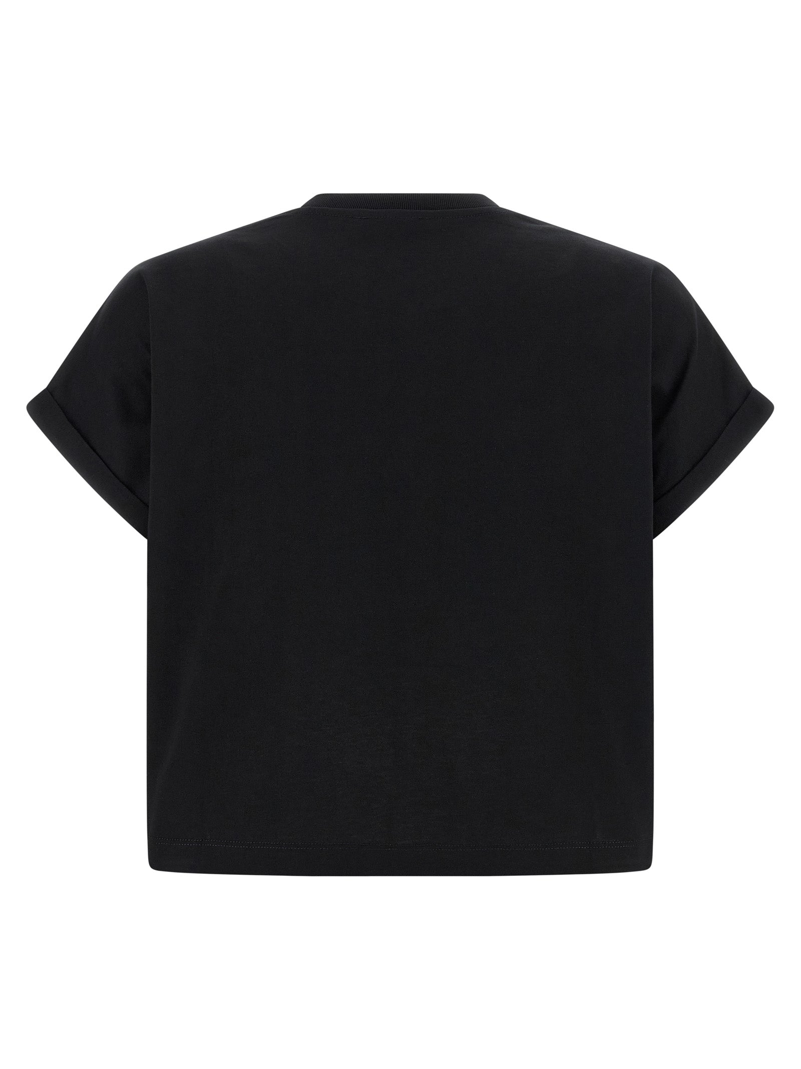 Camiseta Balmain de algodón negra