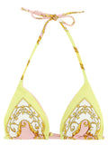 Versace Multicolor Nylon Bra
