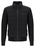 Mackage Blue Nylon Cardigan