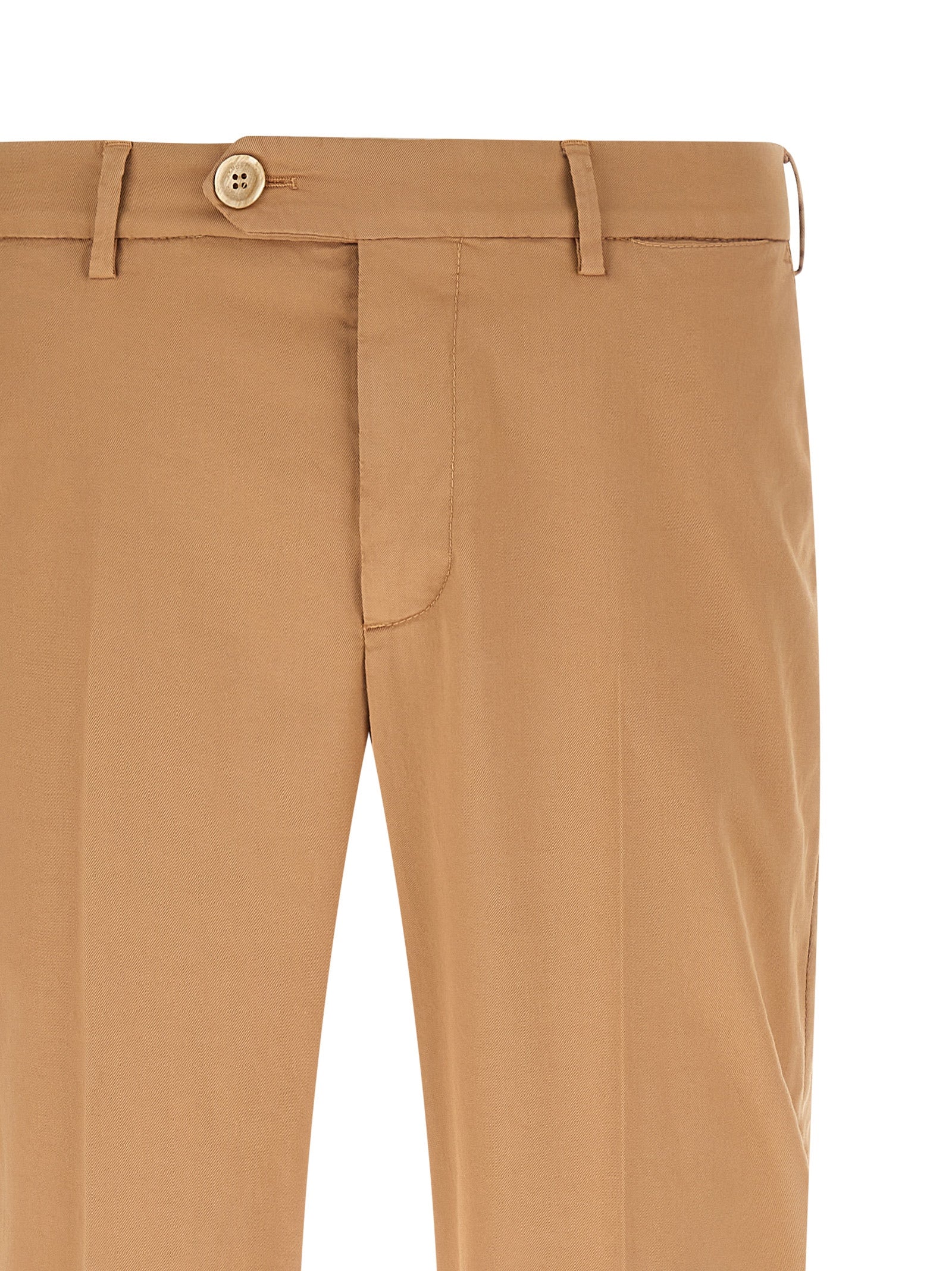 Brunello Cucinelli Pantalón Casual de Algodón Beige