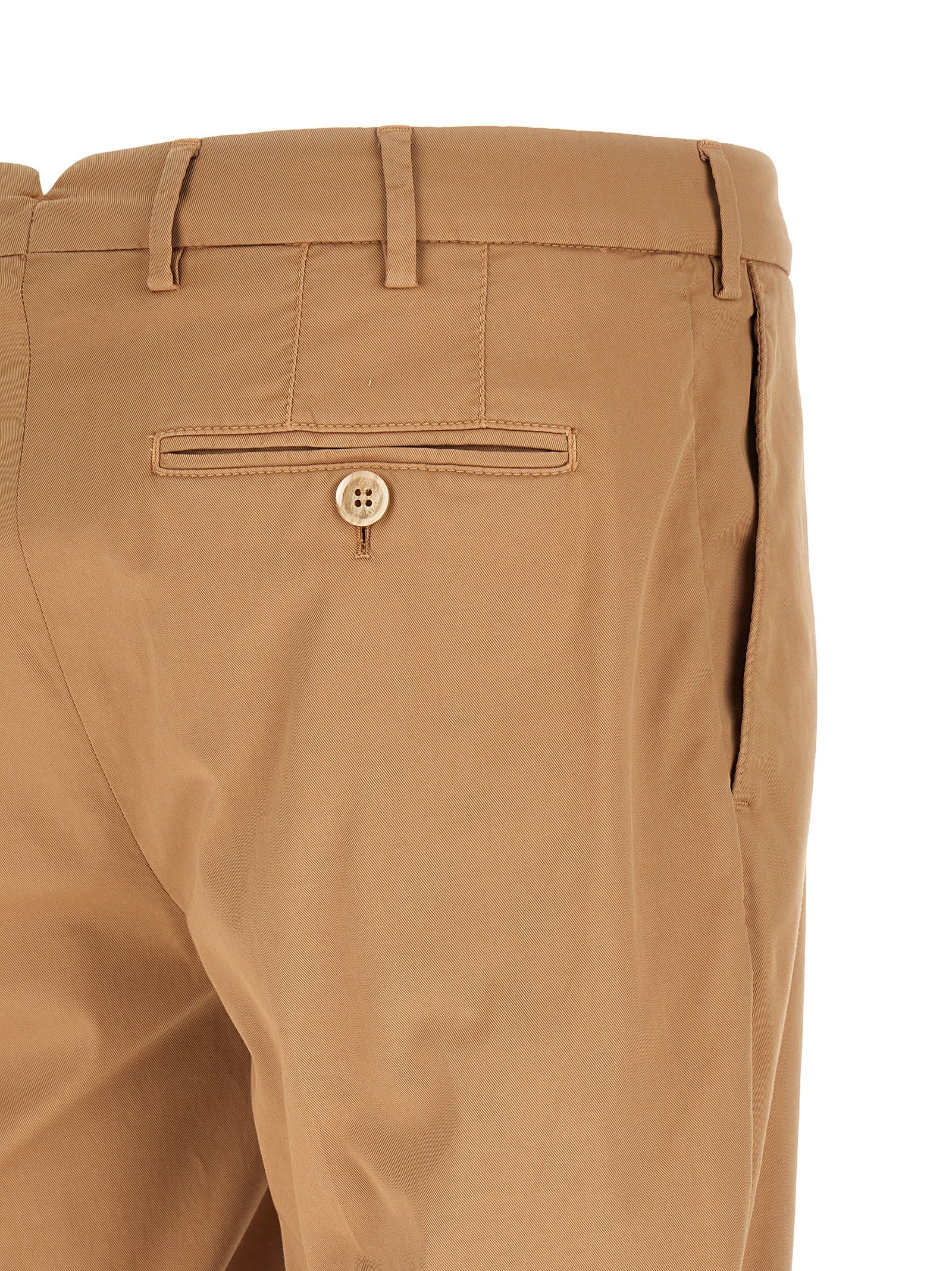 Brunello Cucinelli Pantalón Casual de Algodón Beige