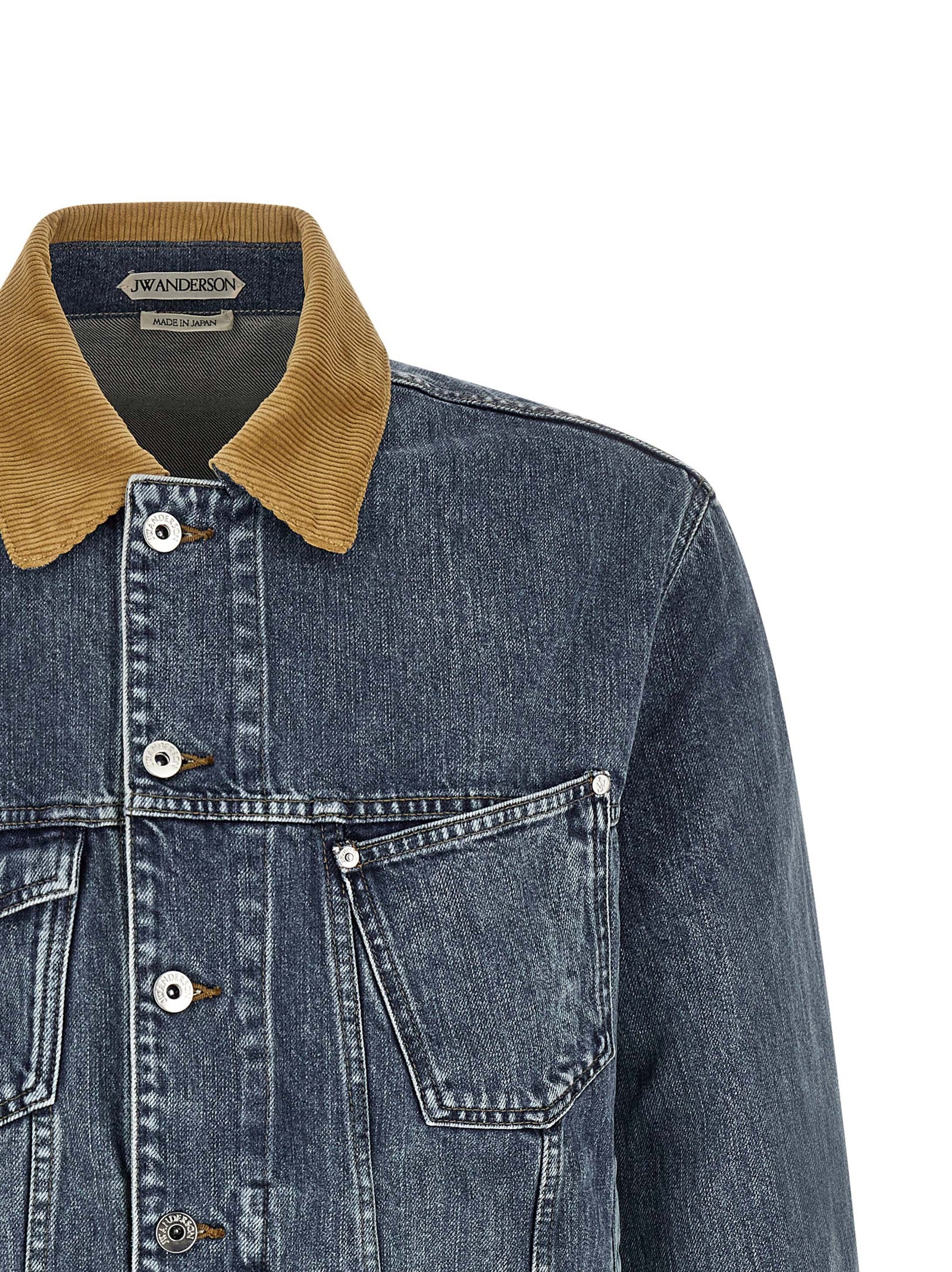 Chaqueta vaquera de algodón azul J.W.Anderson