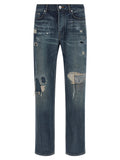 J.W.Anderson Blue Cotton Straight-Leg Jeans