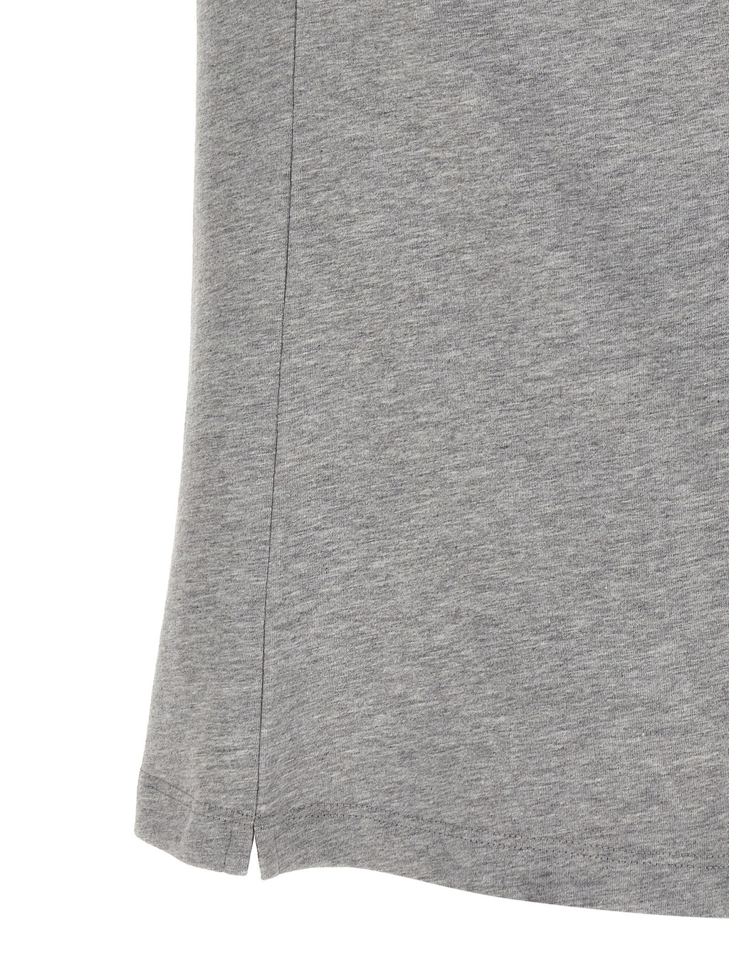 Polo de algodón gris Brunello Cucinelli