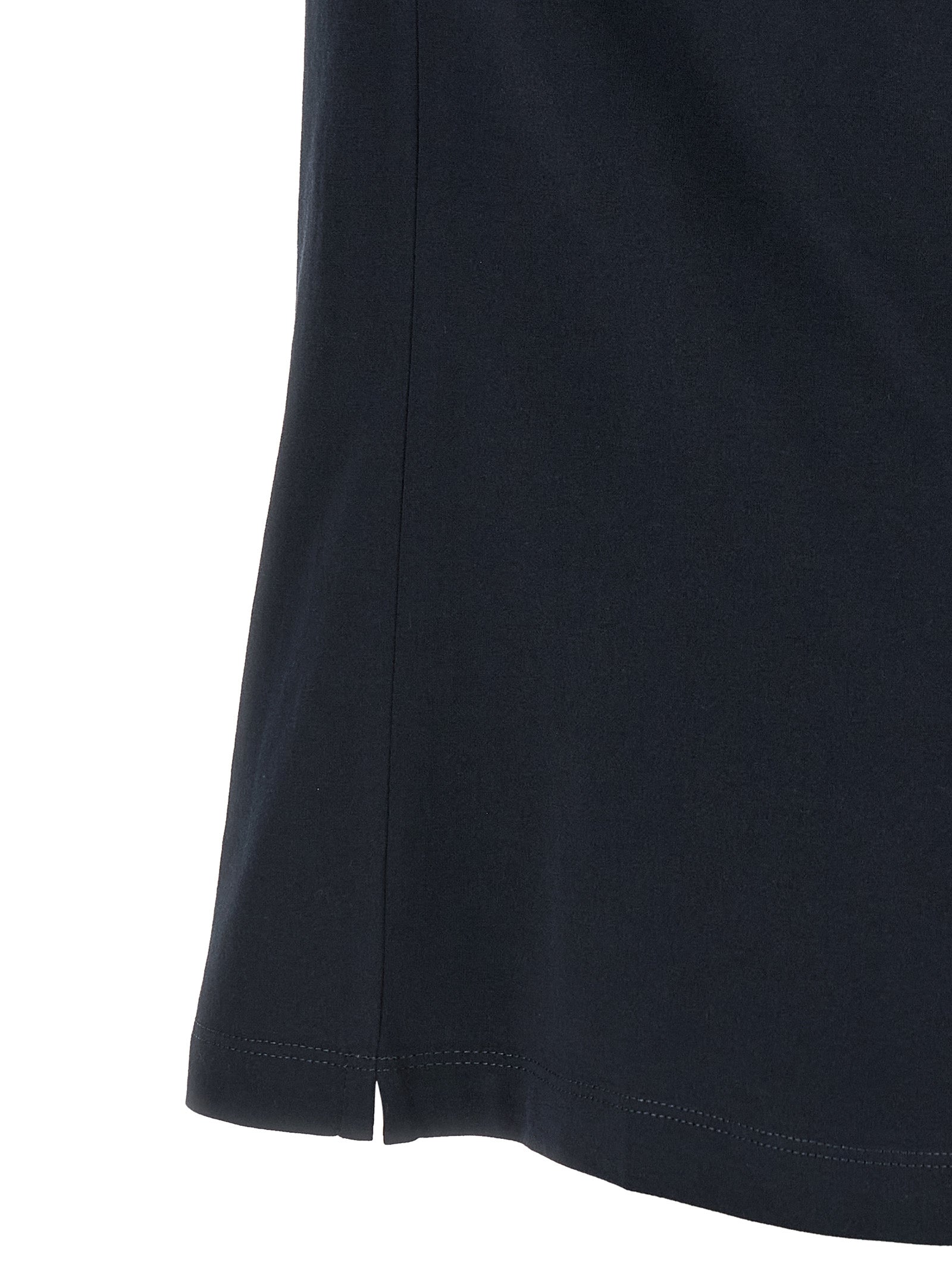 Camiseta de algodón azul Brunello Cucinelli