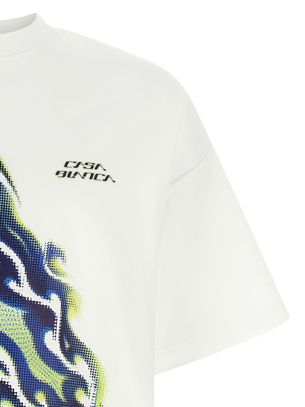 Camiseta Blanca de Algodón Casablanca