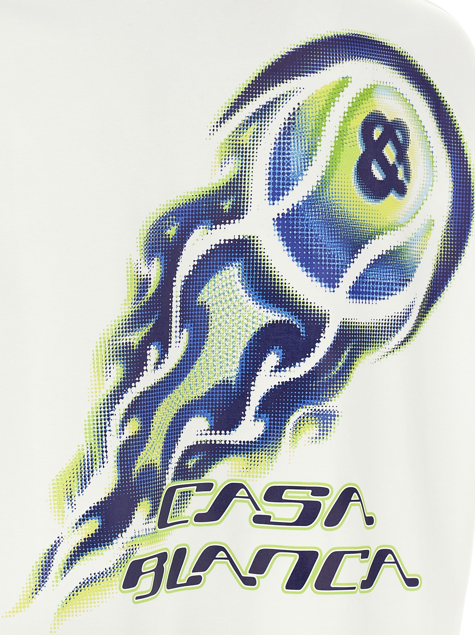 Camiseta Blanca de Algodón Casablanca