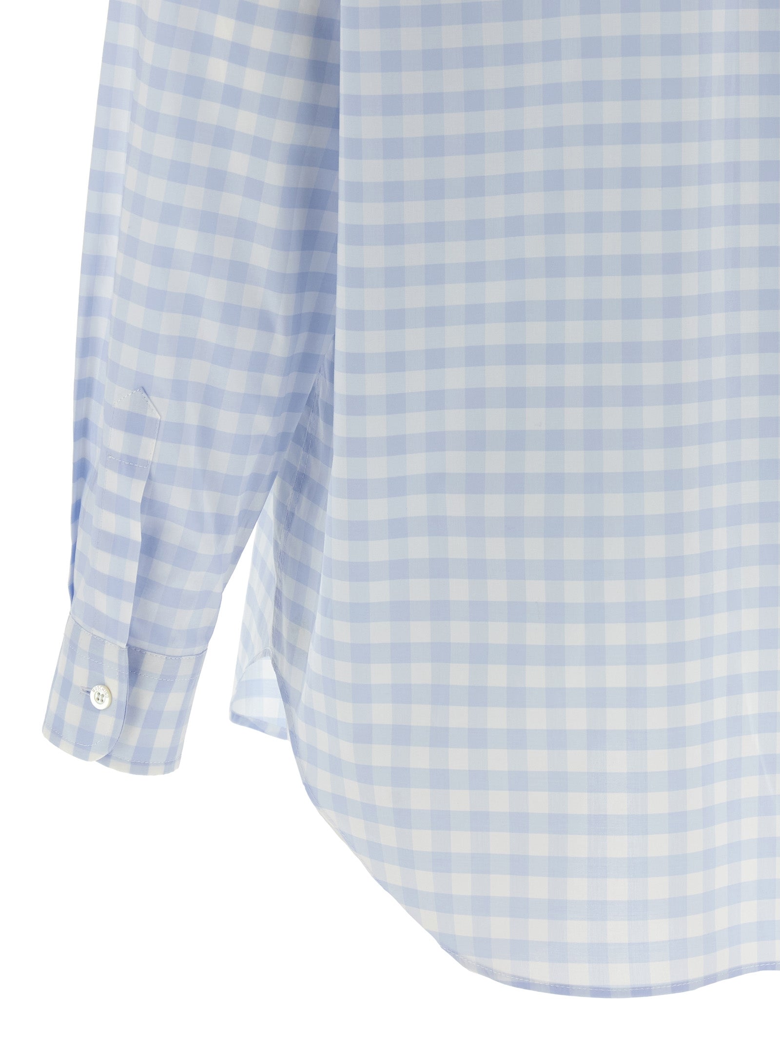 Blusa Moschino de algodón azul