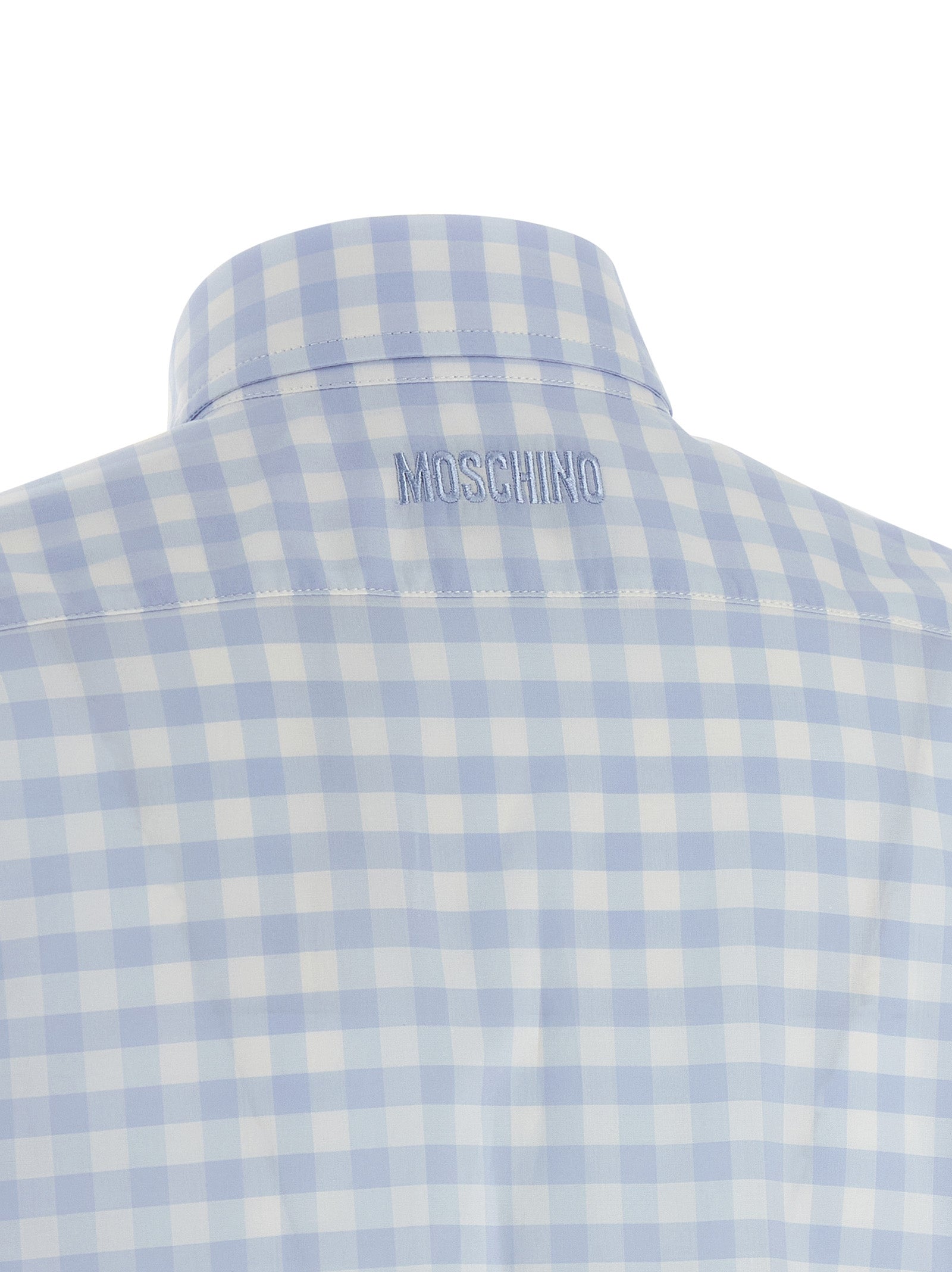 Blusa Moschino de algodón azul