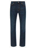 Department 5 Blue Cotton Straight-Leg Jeans