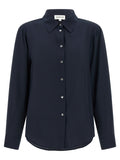 P.A.R.O.S.H. Blue Silk Blouse