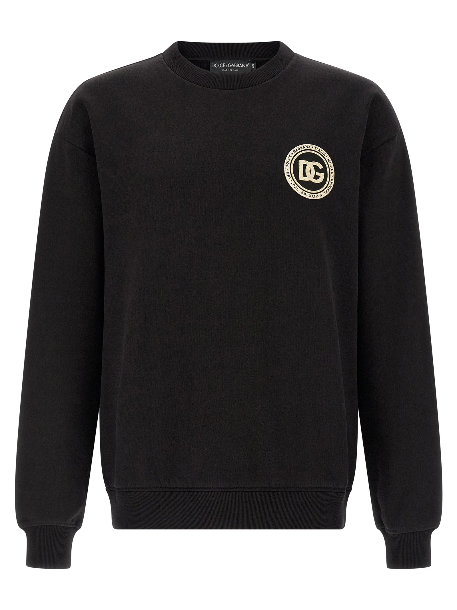 Sudadera Dolce & Gabbana de algodón negro