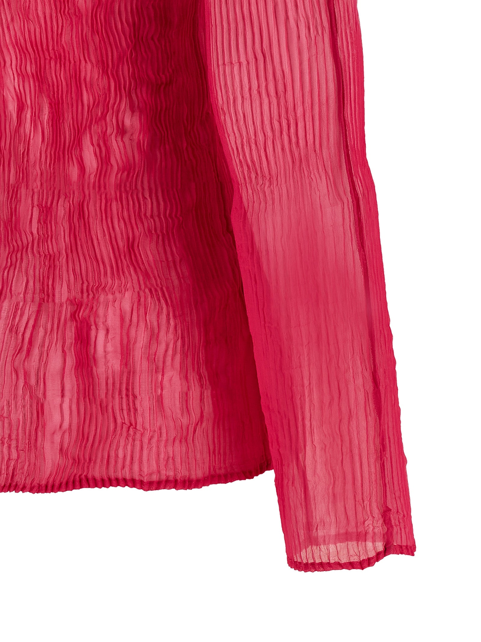 Camisa Issey Miyake fucsia de poliéster