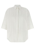 P.A.R.O.S.H. White Cotton Blouse