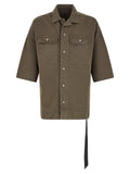 DRKSHDW Gray Cotton Blouse