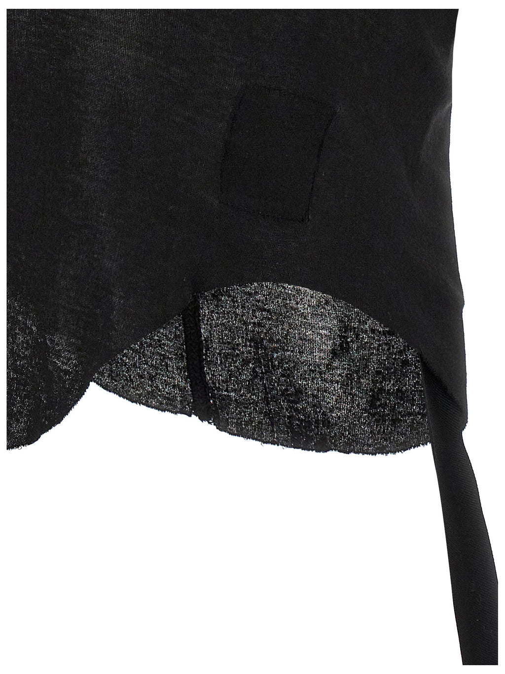 DRKSHDW Black Cotton Tank Tops