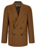 Dries Van Noten Brown Wool Blazer
