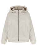 MooRER Beige Polyester Shell Jacket