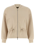 MooRER Beige Cotton Sweatshirt