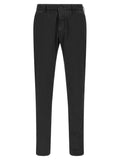 Incotex Black Cotton Casual Pants
