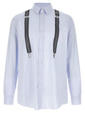 Blusa Moschino de algodón azul