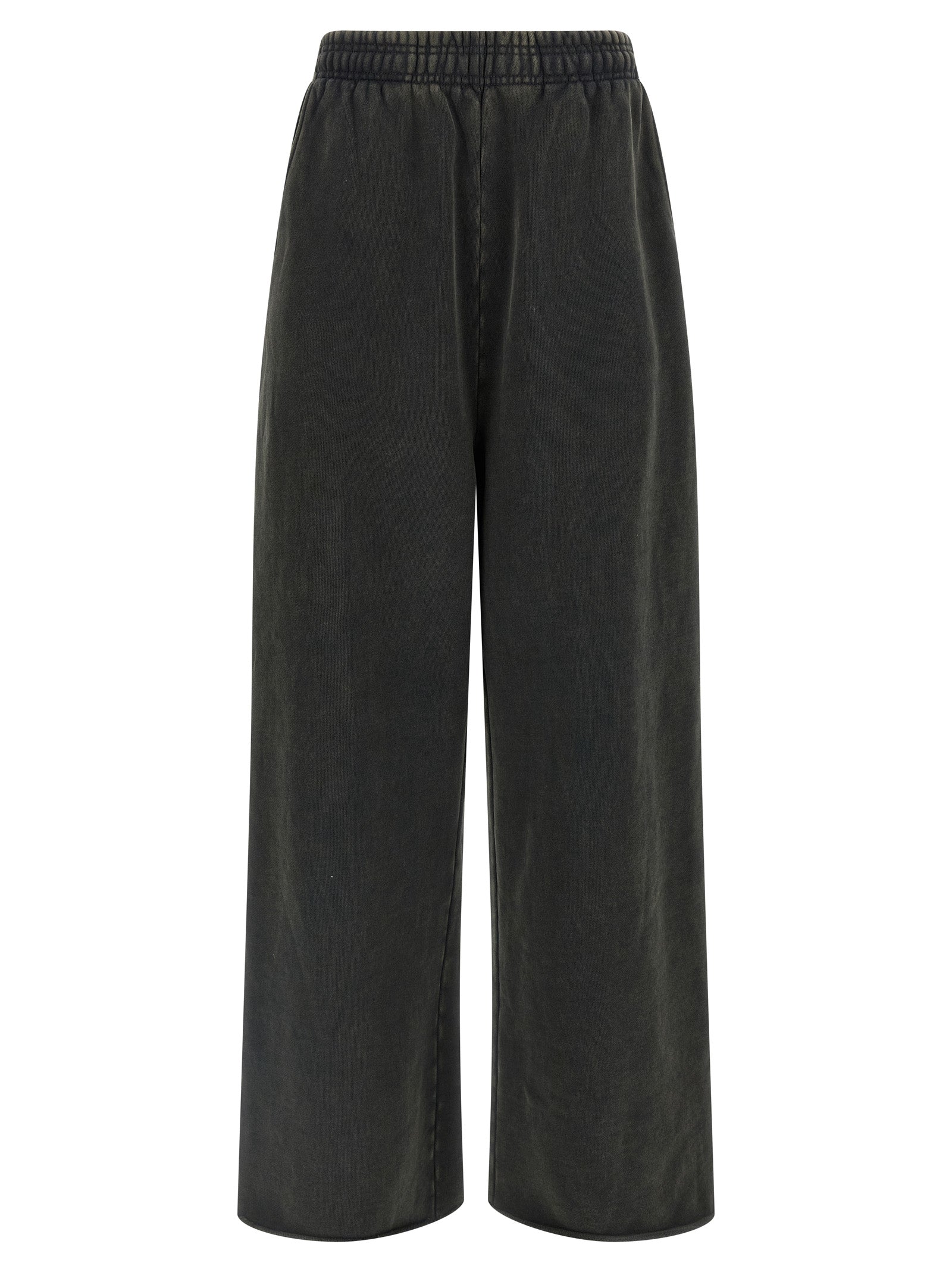 Pantalones de chándal de algodón negros de Entire Studios