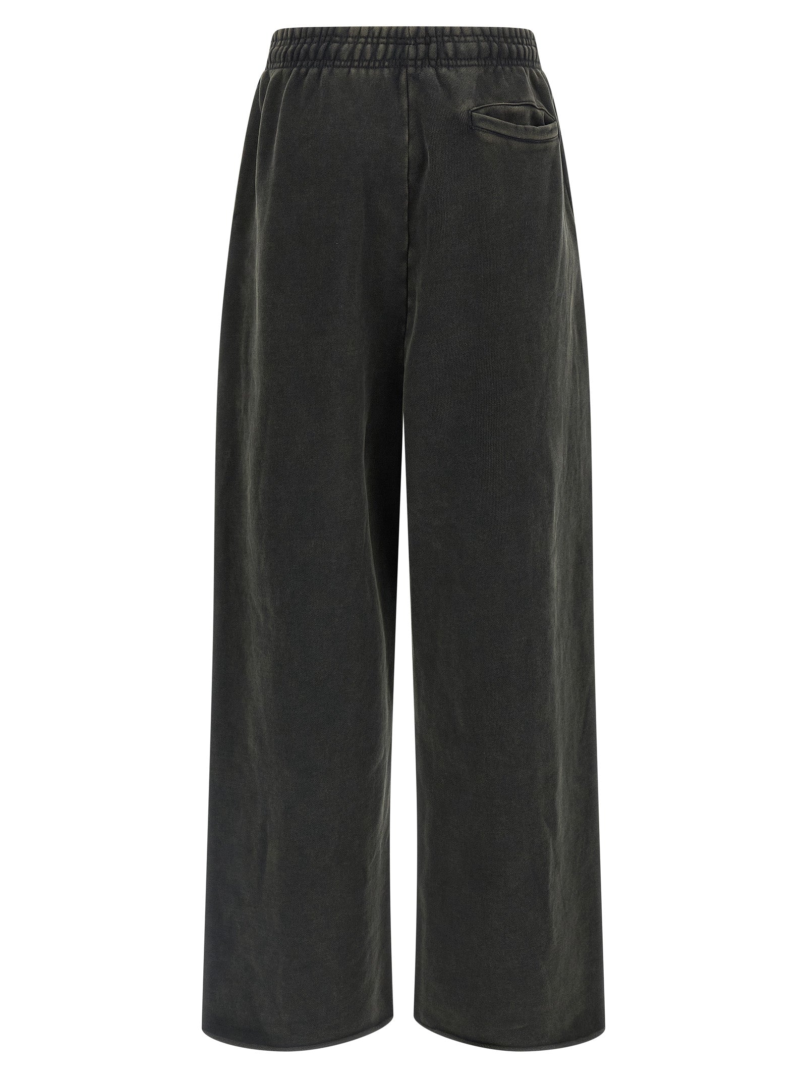 Pantalones de chándal de algodón negros de Entire Studios