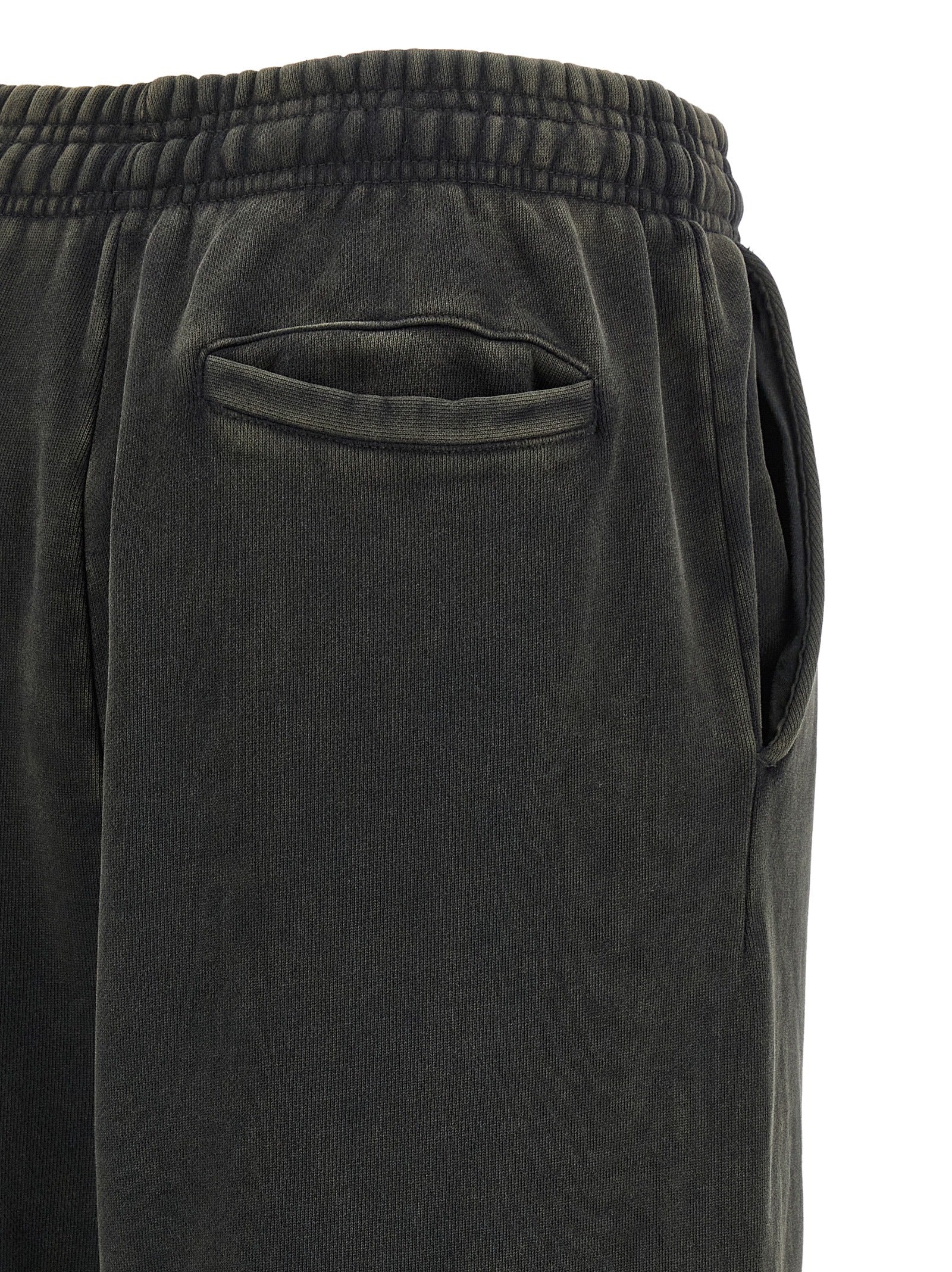 Pantalones de chándal de algodón negros de Entire Studios