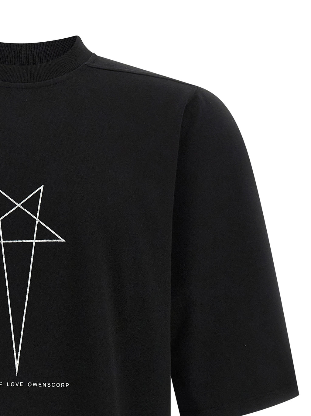 DRKSHDW Black Cotton T-Shirt