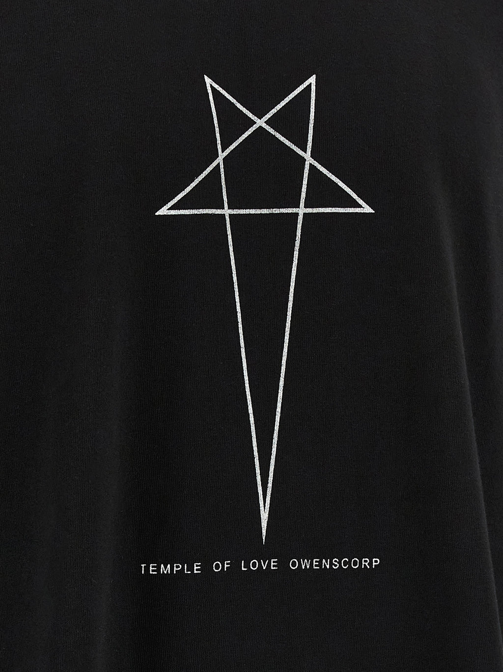 DRKSHDW Black Cotton T-Shirt