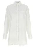 Sportmax White Cotton Blouse