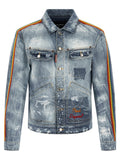 Chaqueta Dsquared² de algodón denim azul