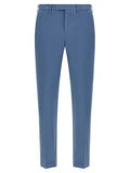 PT Torino Blue Cotton Casual Pants
