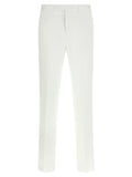 PT Torino White Cotton Dress Pants