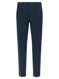 PT Torino Blue Cotton Casual Pants