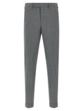 PT Torino Gray Virgin Wool Dress Pants