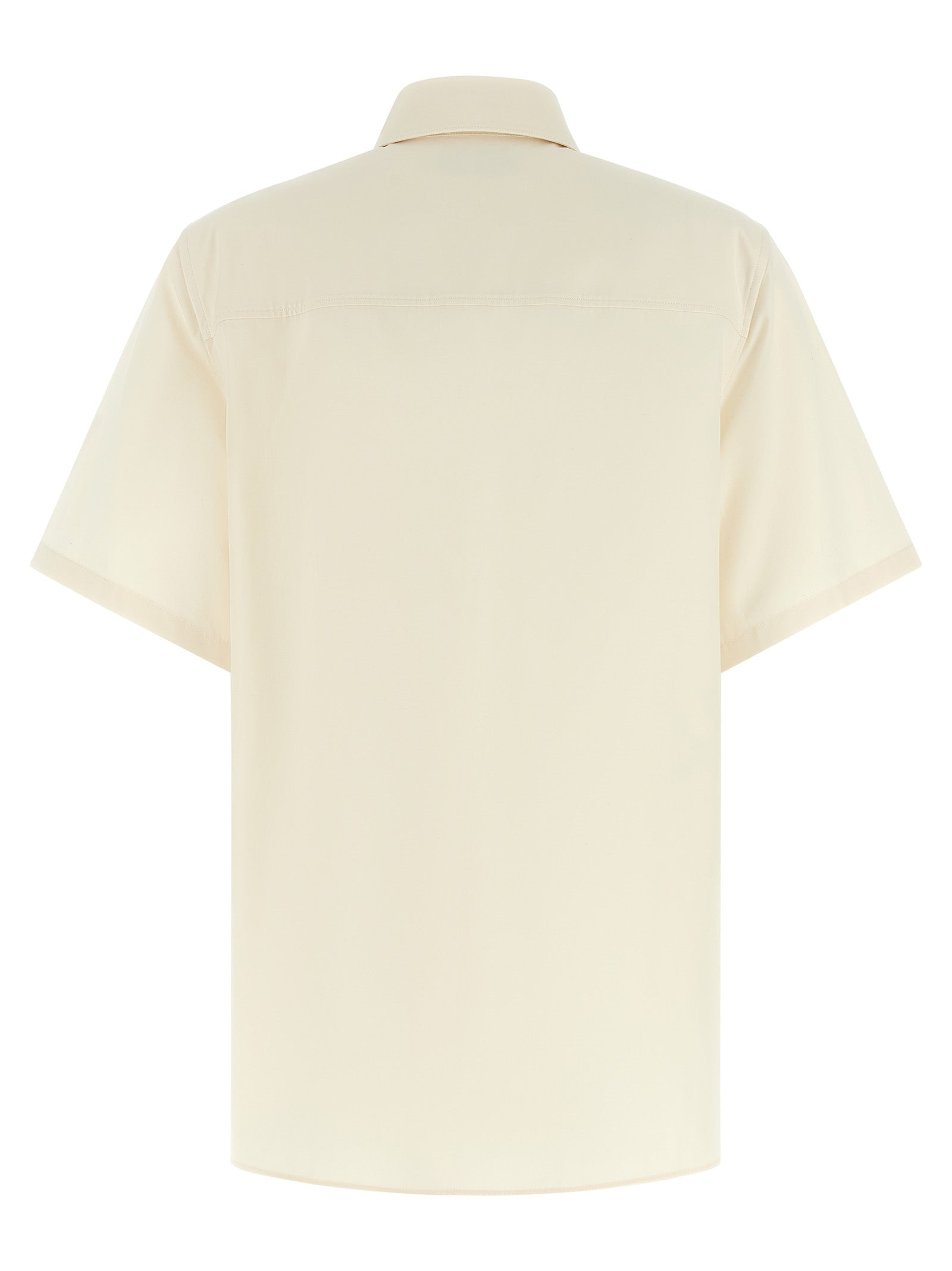 Blusa de algodón beige de Ferragamo