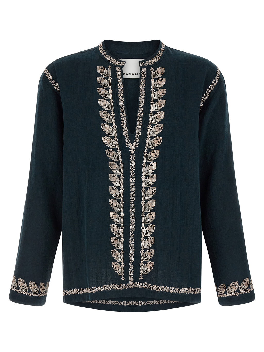 Isabel Marant Blue Cotton Blouse