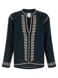 Isabel Marant Blue Cotton Blouse