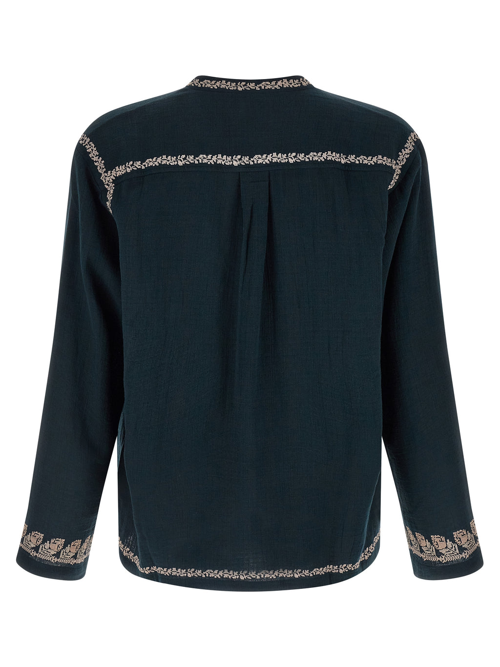 Isabel Marant Blue Cotton Blouse