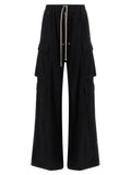 DRKSHDW Black Cotton Cargo Pants