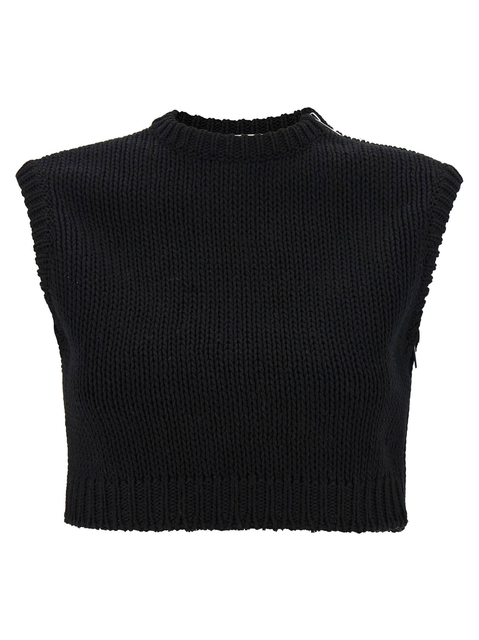 Cárdigan de algodón negro de Max Mara