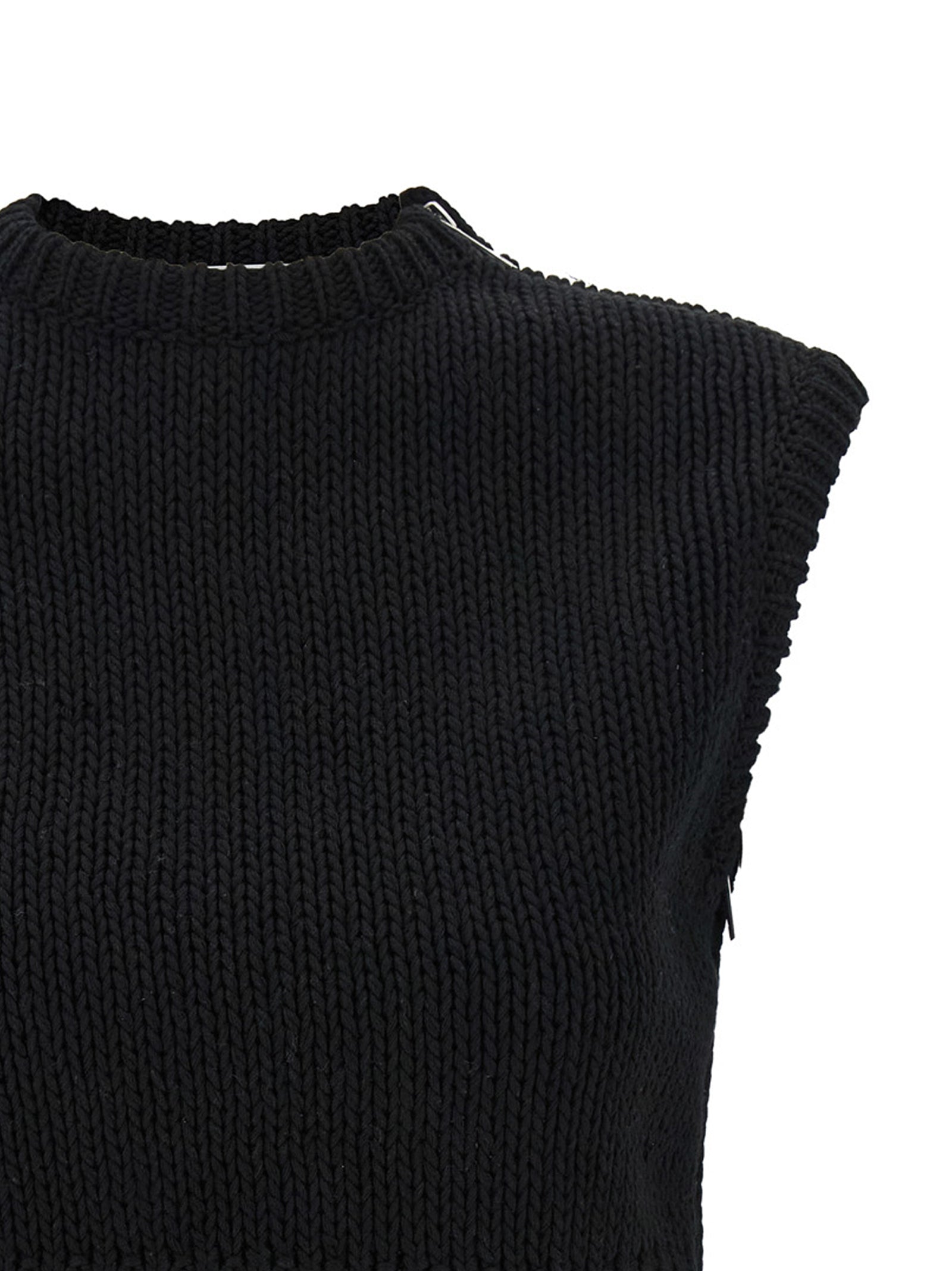 Cárdigan de algodón negro de Max Mara