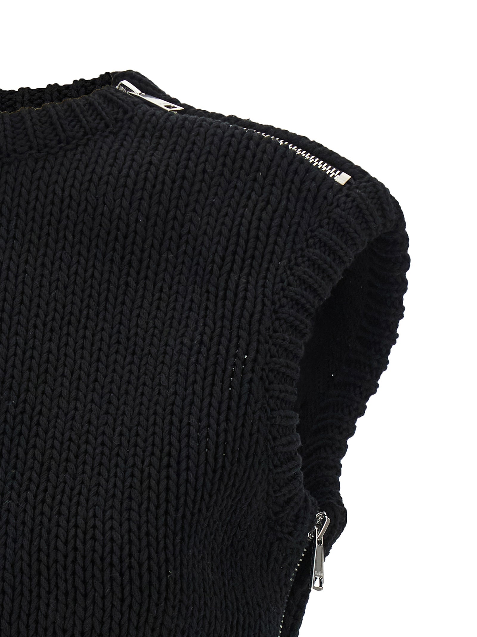Cárdigan de algodón negro de Max Mara