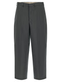 PT Torino Gray Virgin Wool Dress Pants
