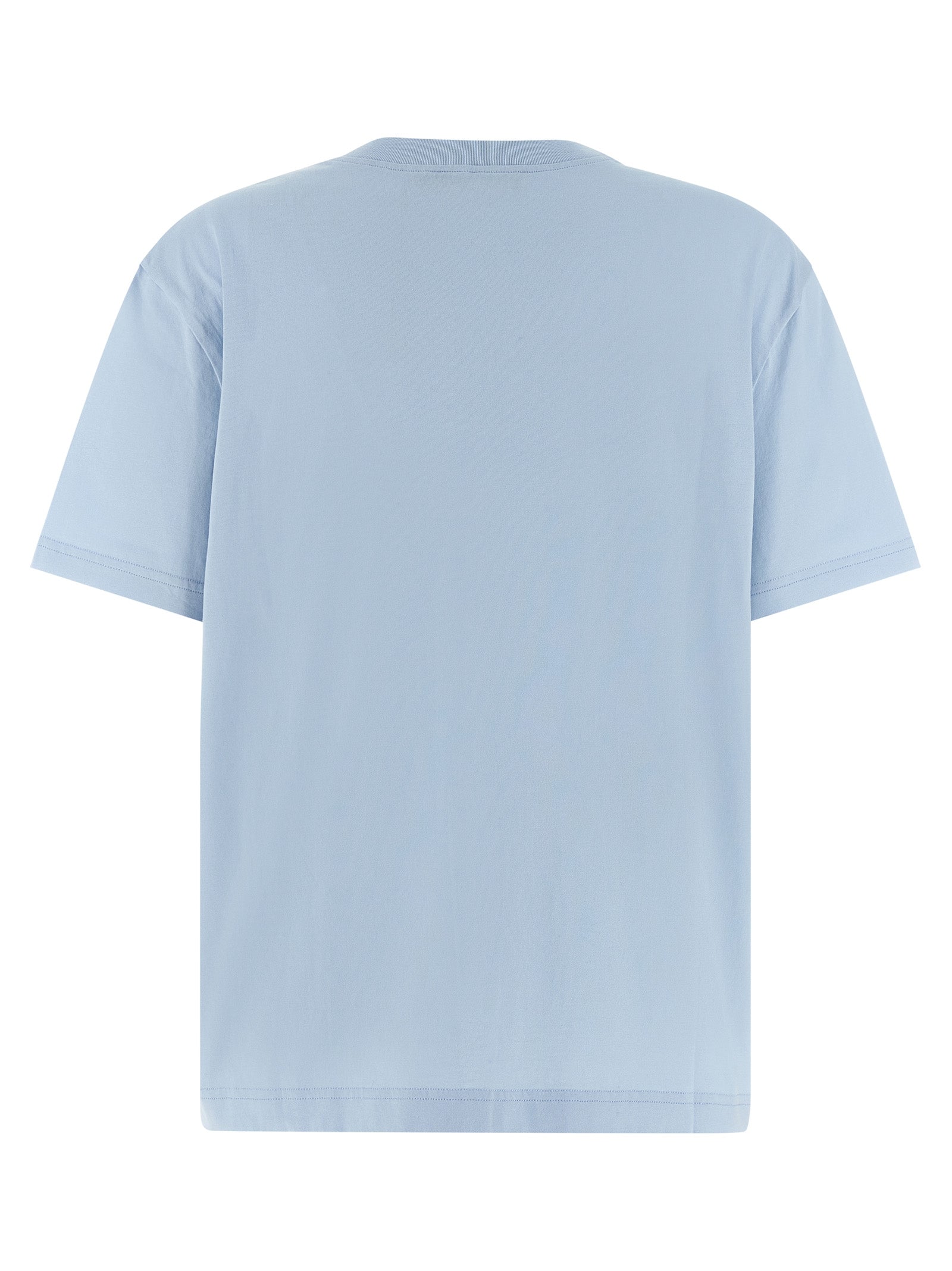 Camiseta de algodón azul Dolce & Gabbana