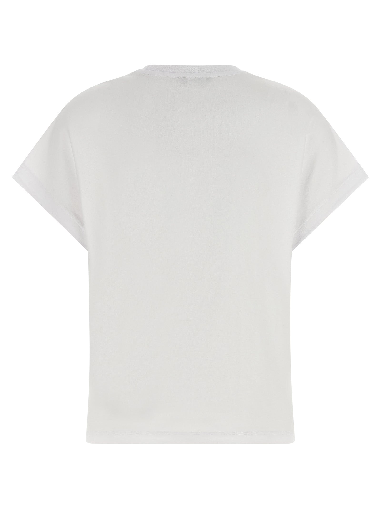 Camiseta Balmain de Algodón Blanco