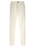 Department 5 White Cotton Casual Pants