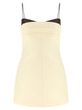 Entire Studios Beige Cotton Short Dress